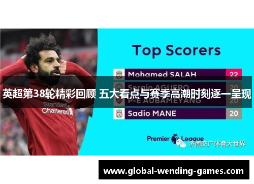 英超第38轮精彩回顾 五大看点与赛季高潮时刻逐一呈现